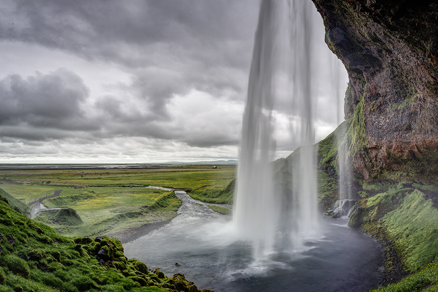 A trip to the South Coast in any weather is beautiful, but even in the sunshine, prepare to get wet if you walk behind the falls.